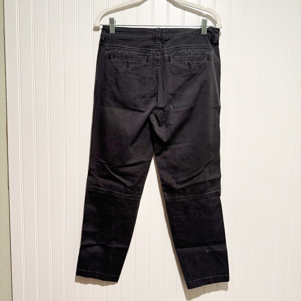 Prana Gray Janessa Pants Tapered Button Fly Size 6 - Picture 7 of 8